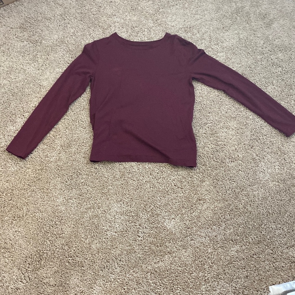 Burgundy Shirt